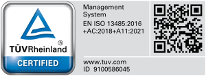ISO 13485 TUV logo